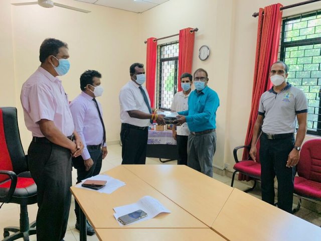 District Child Care Services Centre donated Computers to Child Development Centres-16.09.2021